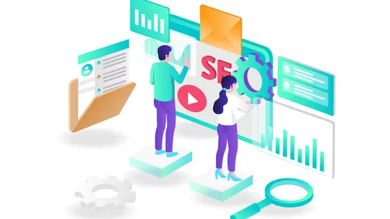 Illustration d'un site web optimisé pour le référencement SEO